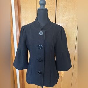 Classiques Entier Black Wool Women's Jacket